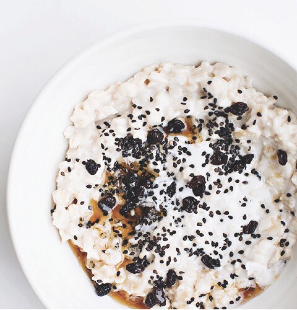 We sprinkle it on almost everything — even our morning oats. Recipe from  Simple Fare Fall / Winter .